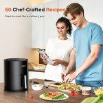 Dreo 4-Quart Digital Air Fryer with Recipes