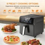 Trundlia 6.3 QT Compact Air Fryer Oven