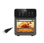 15L Powerful Air Fryer Rotisserie Oven with Thermometer