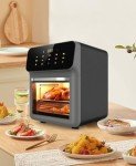 15L Powerful Air Fryer Rotisserie Oven with Thermometer