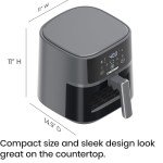Chefman 6 QT Compact Air Fryer with Touch Controls