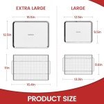 Extra Large Air Fryer Basket & Crisper Tray