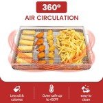 Extra Large Air Fryer Basket & Crisper Tray