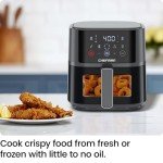 Chefman 4 QT Compact Air Fryer with Presets