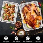 YEPATER Stainless Steel Air Fryer Basket Set