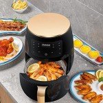 Elsjoy 8-Inch Air Fryer Basket Set of 2