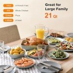 Nuwave Bravo Pro 21QT Air Fryer Oven Combo