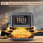 SEEDEEM Max XL 8-Quart Air Fryer Oven