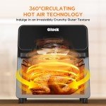 6 Quart Non-Toxic Air Fryer with Metal Interior