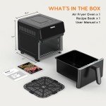 6 Quart Non-Toxic Air Fryer with Metal Interior