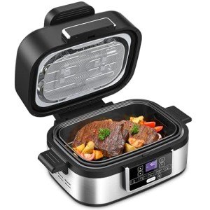 Joy Pebble 5-in-1 Air Fryer Grill Combo