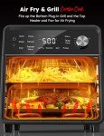 Nuwave Air Fryer Grill Oven Combo with Presets