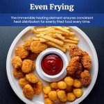 Elite Gourmet 4.5 Qt Electric Air Fryer