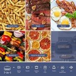 Chefavor 11 QT Air Fryer and Grill Combo