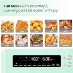 Retro Infrared Air Fryer Toaster Oven – 10-in-1