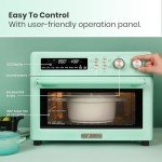 Retro Infrared Air Fryer Toaster Oven – 10-in-1