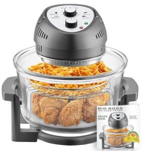 Big Boss 16Qt Glass Air Fryer Oven