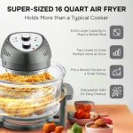 Big Boss 16Qt Glass Air Fryer Oven