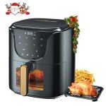 HAUSHOF 5.8 QT Digital Air Fryer with 8 Presets