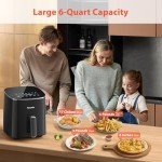 FABULETTA 11-in-1 6QT Air Fryer - Black