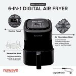 Nuwave Brio 8-Qt 1800W Air Fryer with Display