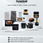 Nuwave Brio 8-Qt 1800W Air Fryer with Display