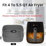 Redfly Silicone Liners for Air Fryers - 2 Pack