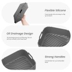 Redfly Silicone Liners for Air Fryers - 2 Pack