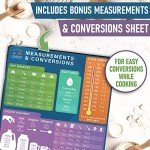 Air Fryer Cheat Sheet Magnets - Essential Cooking Guide