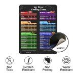 Air Fryer Cooking Times Magnetic Cheat Sheet