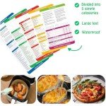 Air Fryer Cookbook with Cheat Sheet & Magnets