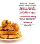 Gourmia 2-in-1 Digital Air Fryer & Waffle Maker