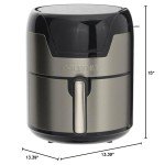 Gourmia 2-in-1 Digital Air Fryer & Waffle Maker