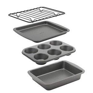 GoodCook 4-Piece Nonstick Toaster Oven Set