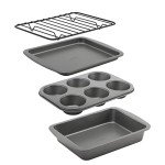 GoodCook 4-Piece Nonstick Toaster Oven Set
