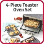 GoodCook 4-Piece Nonstick Toaster Oven Set