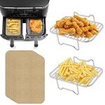 Air Fryer Rack Set with Parchment Paper