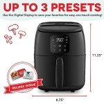 DASH Tasti-Crisp™ 2.6 Qt. Compact Air Fryer