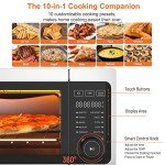 Fabuletta 10-in-1 Air Fryer Toaster Oven