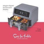 7-in-1 11-Quart Dual Basket Air Fryer