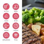 7-in-1 11-Quart Dual Basket Air Fryer