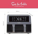 7-in-1 11-Quart Dual Basket Air Fryer