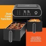 Iceagle 11 Qt Dual Air Fryer with Touchscreen