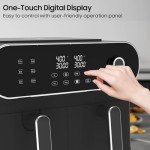 iceagle 11 Quart Dual Air Fryer - 6-in-1 Cooking