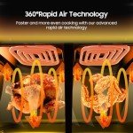 Iceagle 11 Qt Dual Air Fryer with Touchscreen