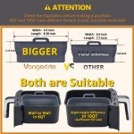 2-Pack Air Fryer Silicone Liners for Ninja