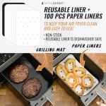 Ninja Dual Air Fryer Accessory Set with Cookbook