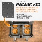 Ninja Dual Air Fryer Accessory Set with Cookbook