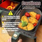 Silicone Liners for Dual Basket Air Fryers - 2 Pcs