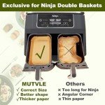 Ninja Air Fryer Parchment Paper Liners - Disposable